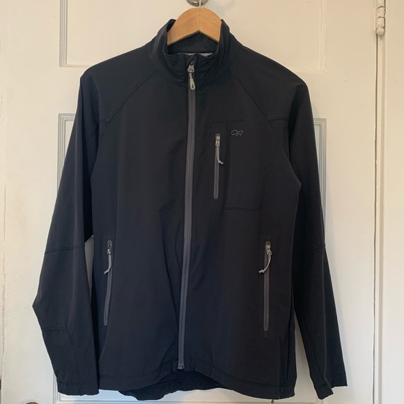 Outdoor Research Soft Shell Black Jacket - Picture 14 of 16